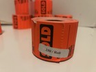 Fluorescent Sold Stickers 2 000 