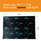 Sound Deadening Material Vibrofiltr 3 0 Mm  118 Mil   28 2 Sqft Noise