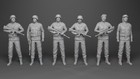 Stargate 13 Piece Set With 7 Figure 3d Printed 1 35 With Water Wave Daniel Oneil