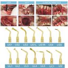 Dental Piezo Scaler Ultrasonic Bone Surgery U Tips Fit Nsk Woodpecker Us-ii Led