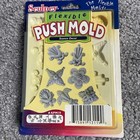 Sculpey Push Mold Sconce Decor  apm19 Amaco Friendly Cutters Lot Polymer Clay