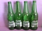 Lot Of 4 Heineken Collectible Empty Beer Bottle Limited Edition 140 Years Young