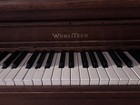 Wurlitzer Piano Vintage Upright Piano With Matching Bench