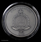 2023 Niue Haab Calendar 2 Oz Antiqued Coin In Ogp