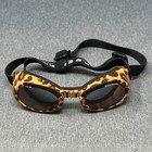 Doggles Ils Dog Goggles Sunglasses Leopard Print Frame Smoke Lens Eye Protection