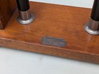Antique Max Kohl Spark Gap Nickel-plated Science Inst Wimshurst Ruhmkorff X-ray 