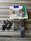 Vintage Motorola Microtac 650 Flip Cell Phone  Box  Manual   Auto Adapter 1998