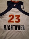 Wnba Connecticut Sun  23 Allison Hightower Game Worn Jersey 2010-14 Autographed