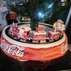 2005 Bradford Exchange Coca Cola Holiday Express Christmas Tree Train Set  2  