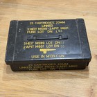 Vintage Us Army Empty Ammunition Ammo Box For M139 20 Mm