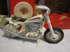 1973 Vintage Evel Knievel Stunt Cycle Motorcycle W  Box And Figure  Working
