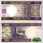 Mauritania 100-500 Ouguiya 3 Pieces Set  2011-2015  P-16-18  Unc