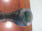 14 Blue Rare Tall Antique Bottle Chip In Lip