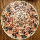 Vintage Springbok Round Jigsaw Puzzle You Are What You Eat 500 Pieces 1973 Compl