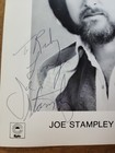Joe Stampley Country Music Singer Signed Promo Media Photo - Epic Records