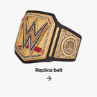 Pro Wrestling Universal Replica Title Belt - Adult Size 4mm Brass Plates