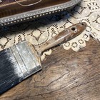 Vintage Oh So Shabby Paint Brush Wooden French Farmhouse Cottage Primitive Decor