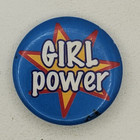 Lot Of 6 Unmarked Girls Humorous Modern Pop Culture Pinback Buttons