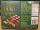 Chocovia Dubai-style Milk Chocolate With Pistachio And Kadaif 3 53oz  2 Bars 