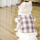 Winter Dog Clothes With Leash Ring Vest Jacket Warm Pet Cold Weather Coats Wt202