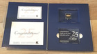 Sears Roebuck 25 Year Service Anniversary Award Employee Pin Paperweight Rare