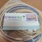 New Ez Basketree Small Gift Basket Weaving Kit In Light Brown W blue Accent