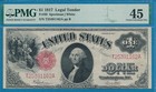  1 00 1917 Fr 39  Red Seal Legal Tender Note Pmg Xf45