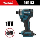Makita Dtd173 18v Brushless Impact Driver Black 180nm Cordless Power Tool Only