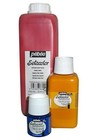 Luminous Azure Waves - Setacolor Light Fabrics Paint 1-liter Bottle  Ultramarie