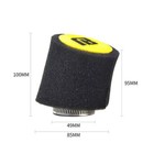 Nibbi 49mm Foam Air Filter Universal For Go Kart Moped Pit Dirt Bike Motorbike