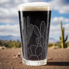 Southwest Desert Flora Pint Glass