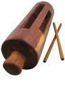 Mali Krin Log Drum - Professional African Kolokolo Slit Drum With Sticks