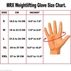 Mrx Weight Lifting Leather Gloves With Long Wrist Strap Gym Workout  Training