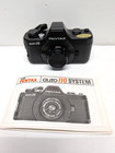 Vintage Asahi Pentax Japan Auto 110 Film Camera Original Box  Lenses And Flash