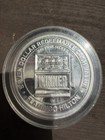Flamingo Hilton Casino Reno Nevada Silver Dollar Gaming Token  999 Fine Silver