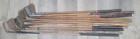 10 Antique Vintage 1920 s Hickory Wood Shaft Golf Clubs Need Work Poor Condition