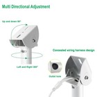Universal Security Camera Wall Mount Bracket J Shape For Cctv Ip Dome 1 Pc