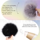 8 Pcs 6 Inch Large Fluffy Faux Fur Pom Pom Balls With Snap Button Classic