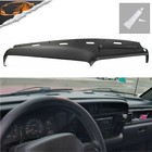 For 94-97 Dodge Ram 1500 2500 Black Pad Dash Cover Cap Molded Dashboard Overlay