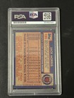 Jack Morris Detroit Tigers 1984 Topps Autograph Signed Baseball Card Psa Slab