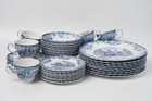 Johnson Brothers Coaching Scenes Dinner bread Plate  Cereal Bowl  Cup   Saucer
