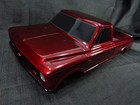 Traxxas Drag Slash Chevrolet C10 Painted Red Body Wing Bumper Grille Decals