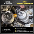 Aluminum Engine Oil Filter Housing With Cooler For Dodge Chrysler 3 6l V6