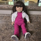Vintage Pleasant Company American Girl 18  Doll Brunette Brown Eyes 1998 Clothes