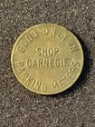 Vintage Carnegie Pennsylvania Shop The Friendly Carnegie Town Parking Token
