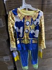 Disney Pajamas Toy Story Pixar Woody And Buzz Lightyear 2 Pair Bundle Size 5t