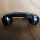 2 Vintage Western Electric Black Tan Beige Phone Telephone Handset Only  read 