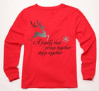 New Family Matching Christmas Pajamas Sets Strip Cotton Sleepwear Nightwear
