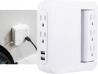 Ge Pro Side-access Swivel Surge Protector  5-outlet Extender With 2 Usb Ports  W