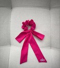 New Alo Bow Hair Tie Love Knots Scrunchie White black 14 Colors A57